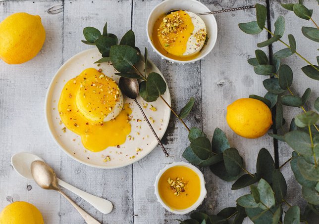 Panna cotta sa kremom od limuna/ O panna cotti, mladim gurmanima i&nbsp;Gozbi