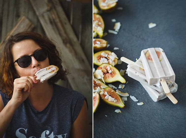 Bora bora sladoled sa smokvama/ Letnja žurka