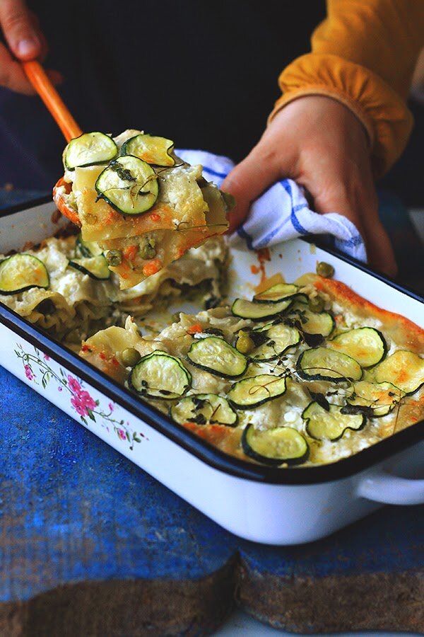 Lazanje od povrća/Pusti pravog unutra