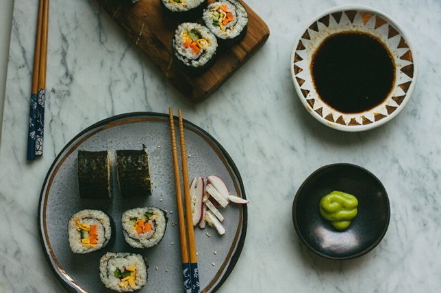 Vegetarijanski suši/Čas sušija u “Bizu”