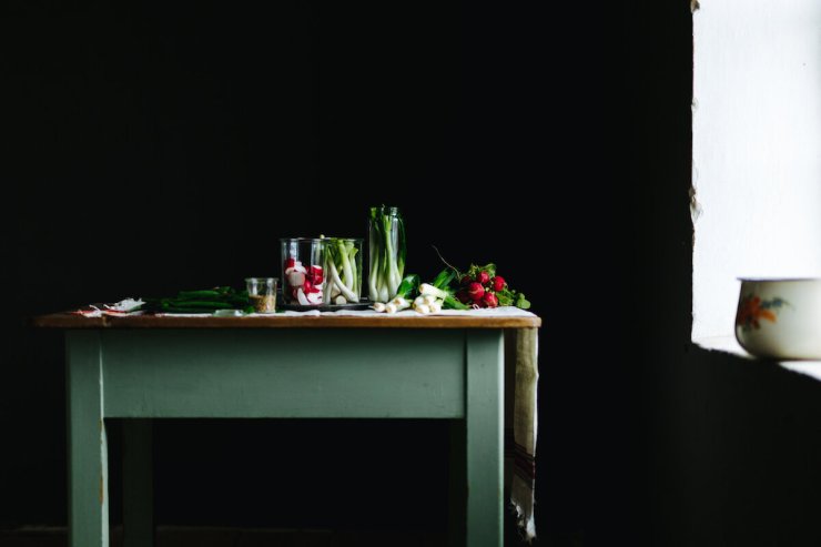 Brzo ukiseljeni luk i rotkvice/ Hleb &amp; Lale emisija