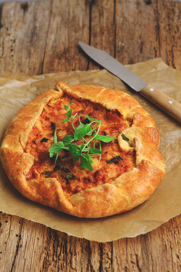 Galeta sa bundevom i kozjim&nbsp;sirom/Vidina