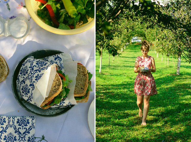 Sendvič sa grilovanim tikvicama/Pod suncem&nbsp;Toskane