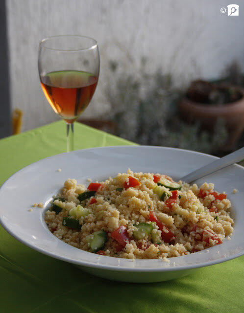 Kuskus salata sa nanom/ Prva prolećna subota