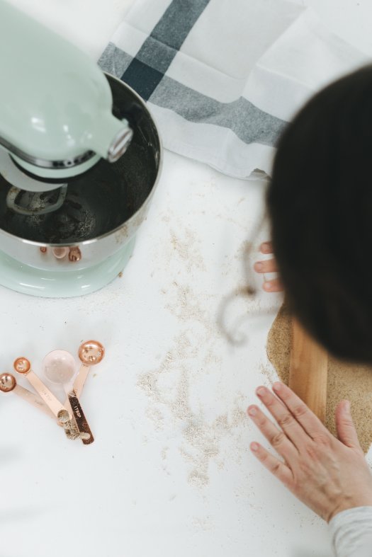 Kifle od spelte i raži-19